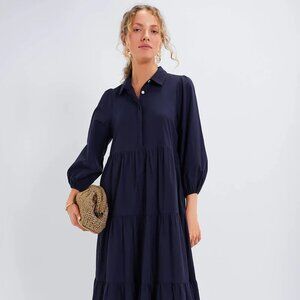 Pomander Place / Tuckernuck Navy Mabel Maxi Dress